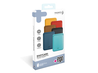 Wallet Magnetico Soft Touch EasyCard Nero